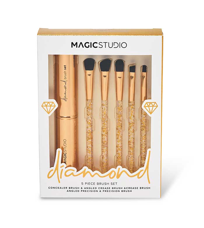 MAGIC STUDIO 50592 DIAMOND BRUSH SET X 5 PIECES