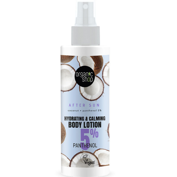 ORGANIC SHOP 41749E SUN. AFTER SUN HYDRATING & CALMING BODY LOTION, 150 ML
