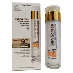FREZYDER SUN SCREEN VELVET FACE COLOR SPF50+ 50ML