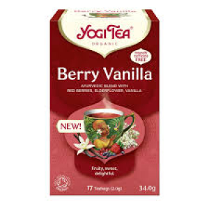 YOGI TEA BERRY VANILLA 17 TEABAGS
