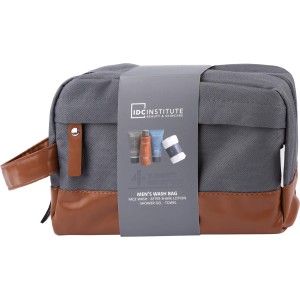 IDC 42518 MENS WASH BAG 4 PCS