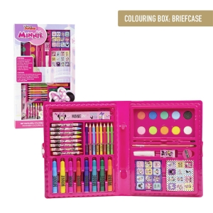CERDA 0843 MINNIE MOUSE SATIONERY COLOURING SET IN BOX