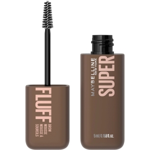 MAYBELLINE DRUG EYE SUPER FLUFF BROW MOUSSE 257 MEDIUM BROWN