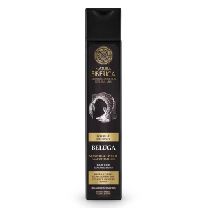 NATURA SIBERICA 2950E MEN SHAMPOO-ACTIVATOR AGAINST HAIR LOSS BELUGA, 250 ML