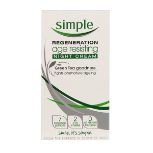 SIMPLE REGENERATION AGE RESISTING NIGHT CREAM 50ML