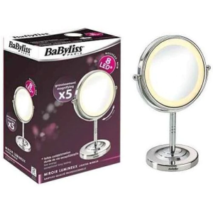 BABYLISS MODERN ILLUMINATION MIRROR X 8 MAGNIFICATION