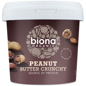 BIONA PEANUT BUTTER CRUNCHY 1KG