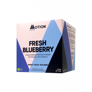 MOTION MORNING PROTEIN POWDER FRESH BLUEBERRY X 12 SACHETS