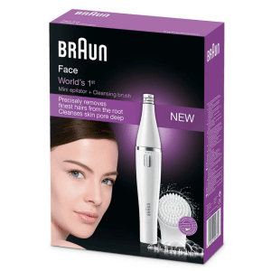 BRAUN FACE SPA CLEANSING BRUSH + MINI EPILATOR