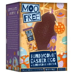 MOO FREE BUNNY COMBO EASTER EGG + MINI BAR (DAIRY FREE)