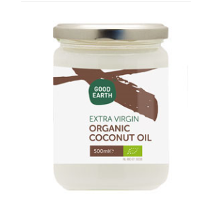 GOOD EARTH EXTRA ORAGNIC VIRGIN COCONUT OIL 500ML