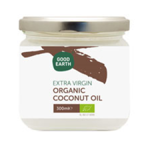 GOOD EARTH EXTRA VIRGIN ORGANIC COCONUT OIL 300ML