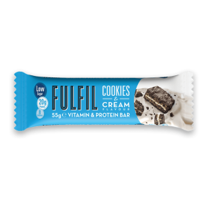 FULFIL VITAMIN & PROTEIN BAR COOKIES & CREAM 55G
