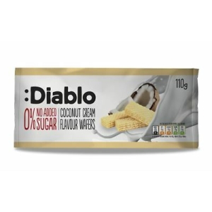 DIABLO COCONUT CREAM FLAVOUR WAFERS 160G