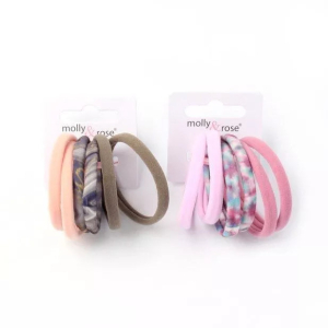 MOLLY & ROSE 8095 FLOWER ELASTICS JERSEY X 6 PACK