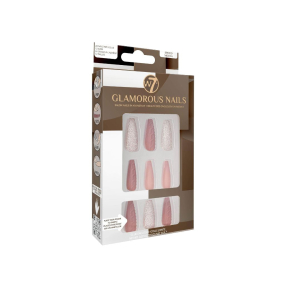 W7 GLAMOUROUS NAILS SPICED MOCHA