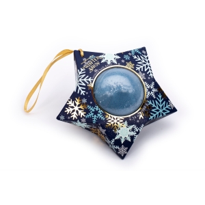 TRI-COASTAL F10433-30379 WINTER SNOW STAR BATH FIZZER