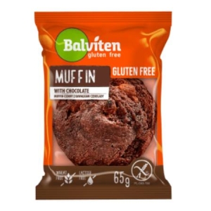 BALVITEN GLUTEN FREE DARK CHOCOLATE MUFFIN 65G