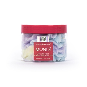 SIMPLE PLEASURES F31401-31178 MONOI UNICORN FRUIT WHIPPED BOSY BUTTER 200G