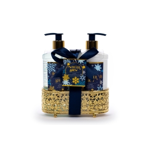 TRI-COASTAL F51303-30379 WINTER SNOW SCENTED HAND SOAP & HAND CREAM 940ML