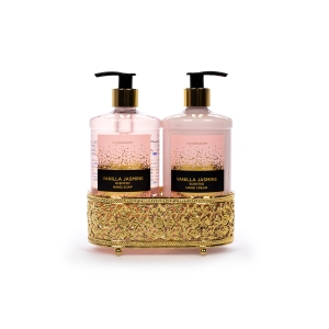 TRI-COASTAL F51303-30382 VANILLA JASMINE SCENTED HAND SOAP & HAND CREAM 980ML