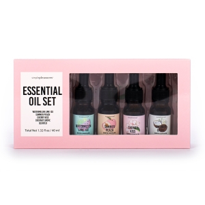SIMPLE PLEASURES F52010-30658 BATH ESSENTIAL OIL SET