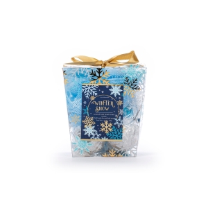 TRI-COASTAL F52214-30379 WINTER SNOW SCENTED BATH FIZZERS + POUF