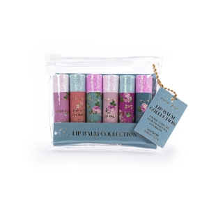 POSH + POP F80395-31157 FLOWERS LIP BALM COLLECTION