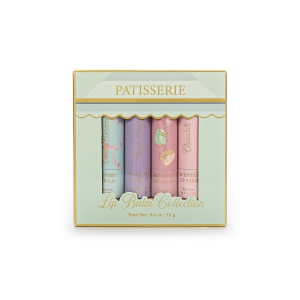 TRI-COASTAL F81091-32496 PATISSERIE LIP BALM COLLECTION X 4 PACK