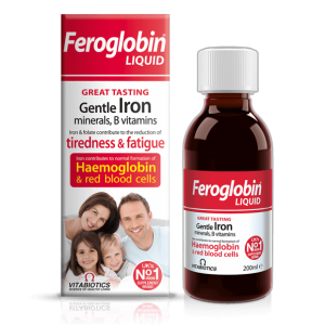 VITABIOTICS FEROGLOBIN LIQUID GENTLE IRON 220ML