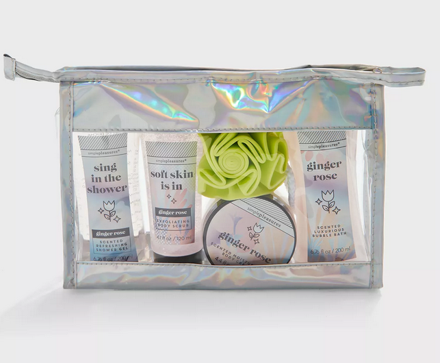 TRI-COASTAL GINGER ROSE TOTE GIFT POUCH