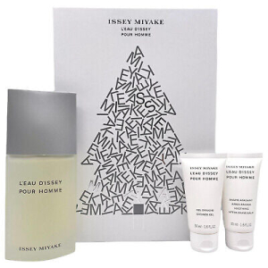 ISSEY MIYAKE LEAU DISSEY POU HOMME EAU DE TOILETTE 125ML + SHOWER GEL 50ML + AFTER SHAVE 50ML