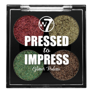 W7 PRESSED TO IMPRESS GLITTER PALETTE IN VOGUE