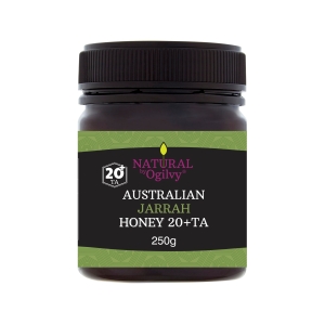 NATURAL BY OGILVY - RAW AUSTRALIAN JARRAH HONEY 20+ 250G