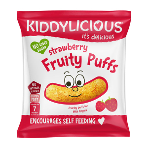 KIDDYLICIOUS STRAWBERRY FRUITY PUFFS 10G