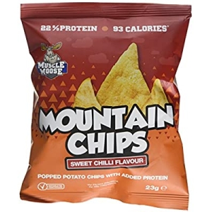 MUSCLE MOOSE MOUNTAIN CHIPS SWEET CHILLI 23G