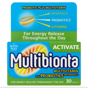 SEVEN SEAS MULTIBIONTA ACTIVATE X30 TABLETS