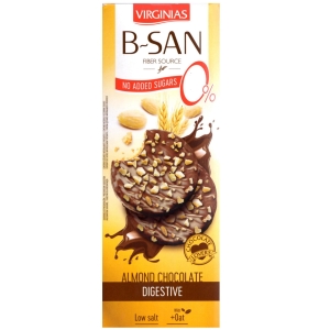 VIRGINIAS B-SAN CHOC ALMON BISCUITS