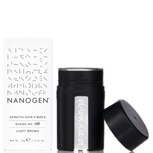 NANOGEN HAIR THICKENING FIBRES LIGHT BROWN 15G