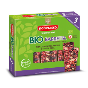 NOBERASCO BIO BAR WITH CRANBERRY X 3 PACK