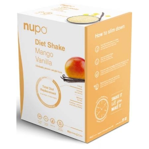 NUPO DIET SHAKE MANGO VANILLA 12 SERVINGS