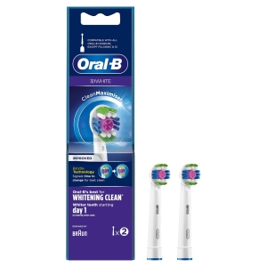ORAL B POWER BRUSH HEAD PRO 3D WHITE