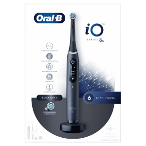 ORAL B POWER TOOTHBRUSH IO SERIES 8 BLACK