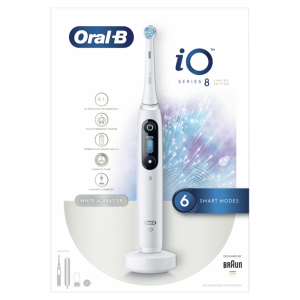 ORAL B POWER TOOTHBRUSH IO SERIES 8 WHITE