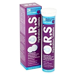 ORS HYDRATION TABELTS BLACKCURRENT FLAVOUR X24