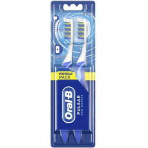 ORAL B PULSAR TOOTHBRUSH X 2 PACK