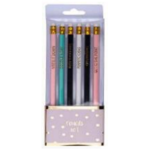 TRI-COASTAL PENCIL SET OF 6