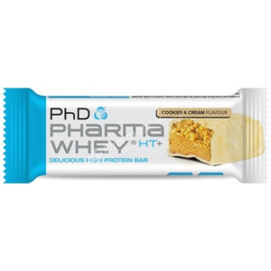 PHD PHARMA WHEY HT PROTEIN BAR COOKIES & CREAM 75G