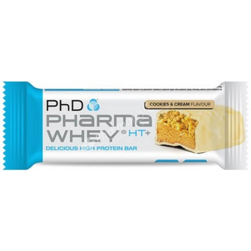 PHD PHARMA WHEY HT PROTEIN BAR COOKIES & CREAM 75G