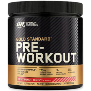 OPTIMUM NUTRITION GOLD STANDARD PRE-WORKOUT FRUIT PUNCH 330G